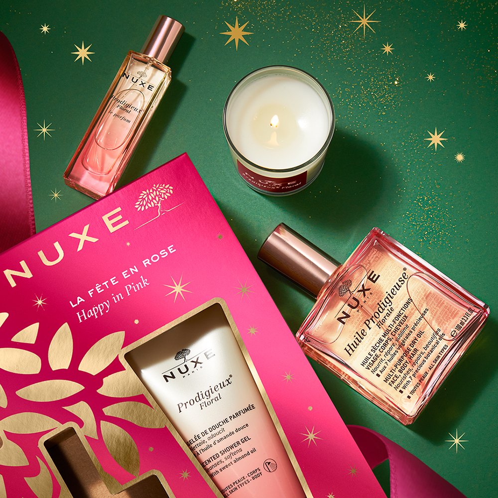 Nuxe Coffret Noël la Fête en Rose MEGADIS PARA